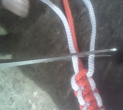membuat sendiri gelang dari tali kur 7