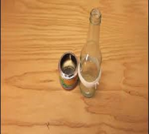 Cara Mudah Memotong Botol Kaca dengan Benang Wol 1