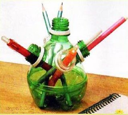 Cara Membuat Tempat Pensil dari Botol Bekas