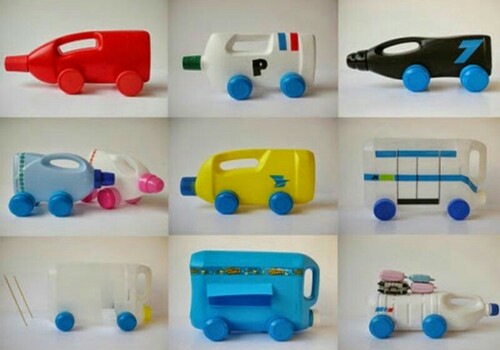 29 Contoh Daur  Ulang  Sampah Botol Bekas  Menjadi Mainan 